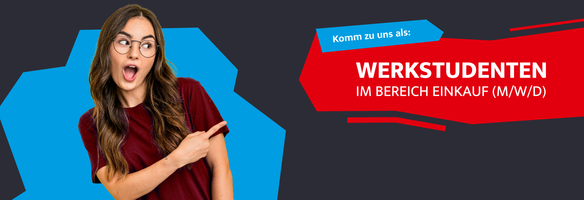 SEINE Recruiting Werkstudent - Einkauf Header